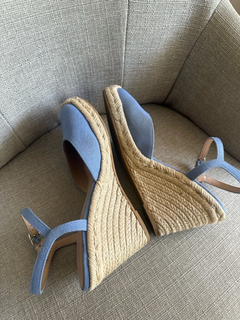 Stuart Weitzman Mykonos Closed-Toe Espadrille Wedges - Picture 4 of 7
